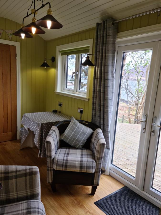 The Bay ,Luxury Shepherds Hut, Dundonnell Kültér fotó