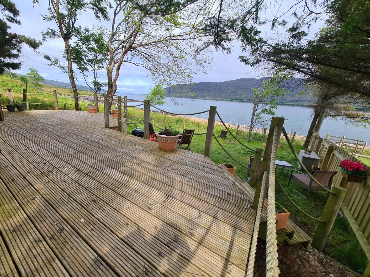 The Bay ,Luxury Shepherds Hut, Dundonnell Kültér fotó