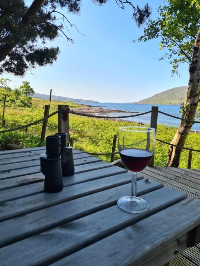 The Bay ,Luxury Shepherds Hut, Dundonnell Kültér fotó